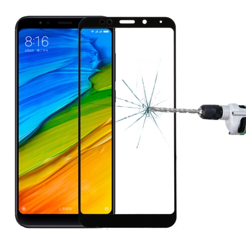 For Xiaomi Redmi 5 Plus 9H Surface Hardness 2.5D Edge Anti-scratch Silk-screen Full Screen HD Tempered Glass Screen Protector (Black)
For Xiaomi Redmi 5 Plus 9H Surface Hardness 2.5D Edge Anti-scratch Silk-screen Full Screen HD Tempered Glass Screen Protector (Black)