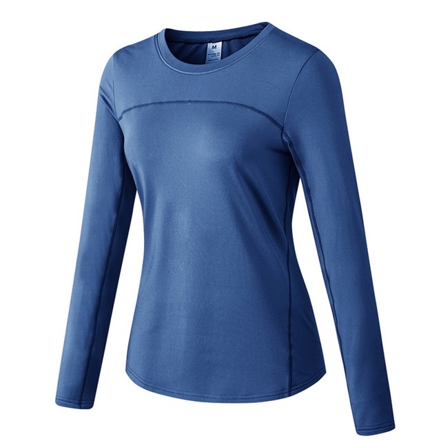 Fall And Winter Plus Velvet Quick-drying Stretch Yoga Long-sleeved Shirt for Ladies (Color:Sea Blue Size:S)
Fall And Winter Plus Velvet Quick-drying Stretch Yoga Long-sleeved Shirt for Ladies (Color:Sea Blue Size:S)