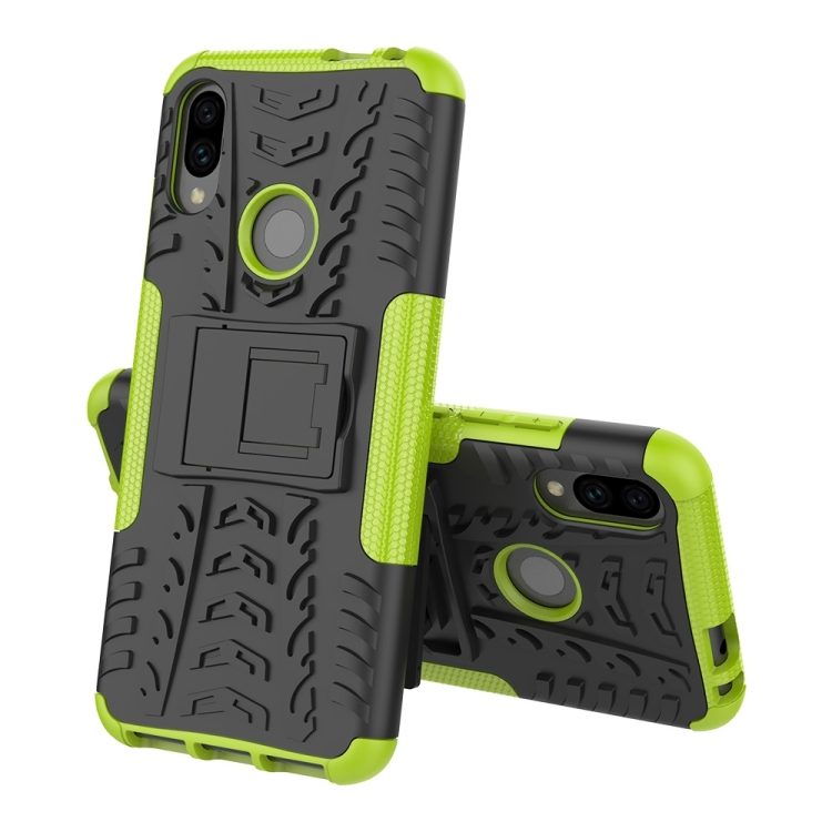Tire Texture TPU+PC Shockproof Phone Case for Xiaomi Redmi Note 7, with Holder
Tire Texture TPU+PC Shockproof Phone Case for Xiaomi Redmi Note 7, with Holder