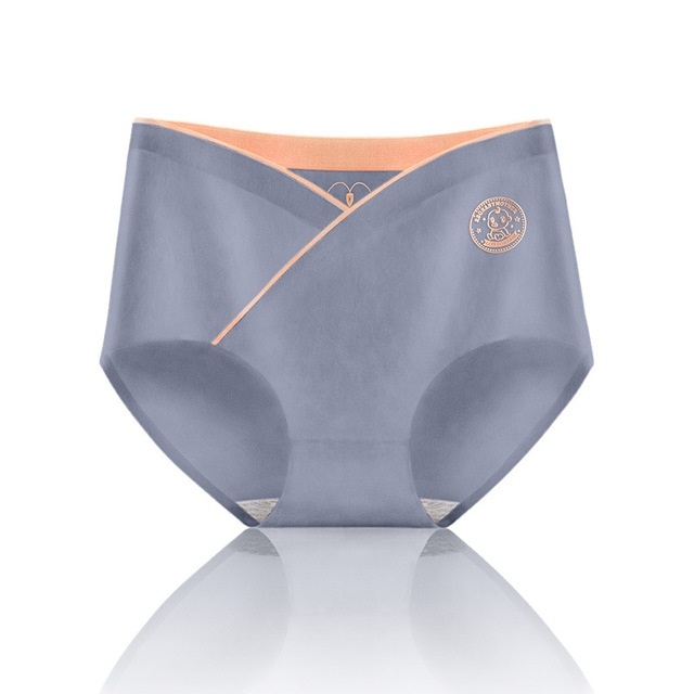 Summer Two-color Cotton Seamless Briefs Low-waist Belly Support Pregnant Woman Panties (Color:Dark Gray Size:L)
Summer Two-color Cotton Seamless Briefs Low-waist Belly Support Pregnant Woman Panties (Color:Dark Gray Size:L)