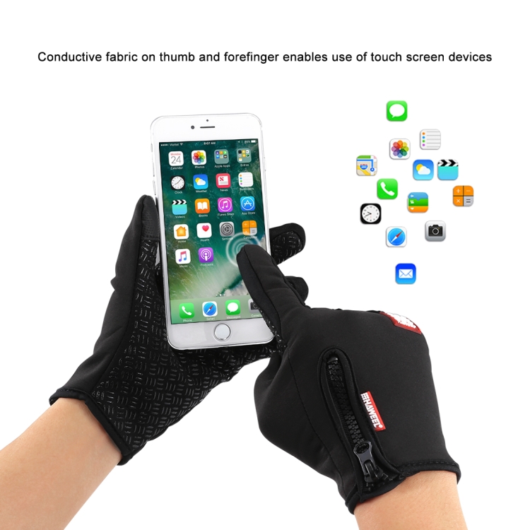 warm gloves with touch screen fingertips