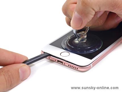 2 Sets Bouchons Anti-poussière Pour IPhone 6/6S/6 Plus - Noir