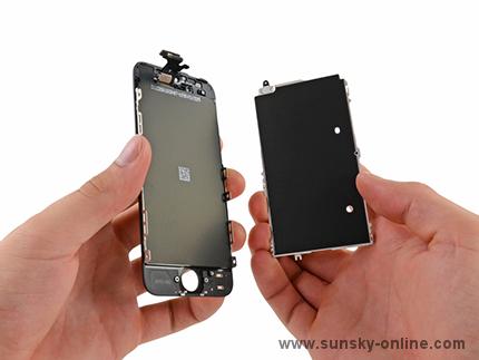 10 PCS TFT LCD Screen for iPhone 5 Digitizer Full Assembly with Frame