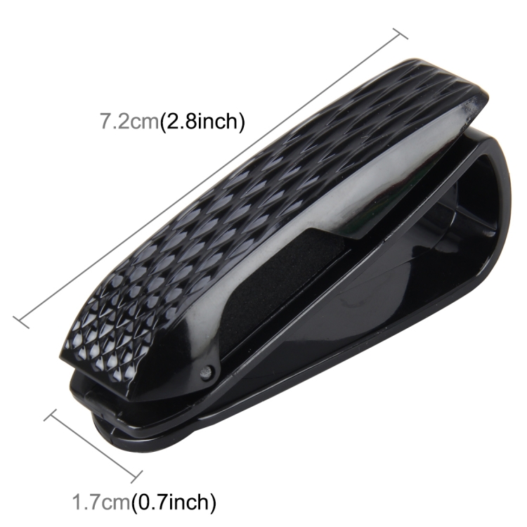 3R-2138 Vehicle Mounted Glasses Clip Car Sunglass Eyeglass Holder Glasses Sunglasses Holder Glasses Holder