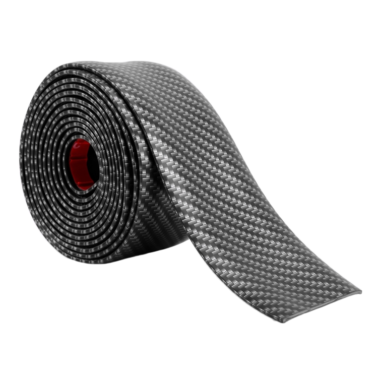 Universal Car Door Threshold Decoration Strip Decorative Sticker, Size : 7CM x 3M(Black)