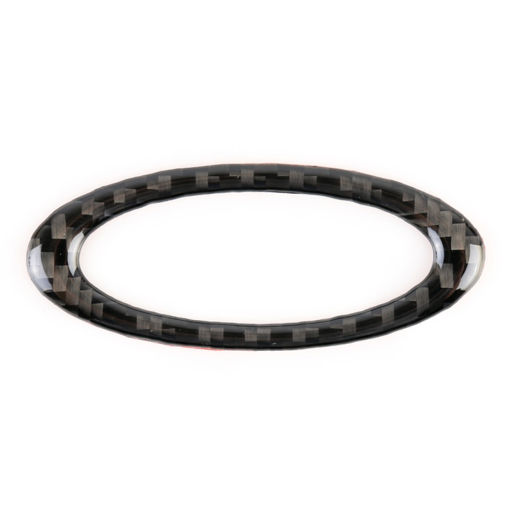 Car Carbon Fiber Steering Wheel Frame Decorative Sticker for Ford New Mondeo 2013-2019