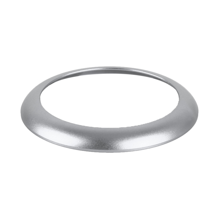 Car Engine Start Key Push Button Ring Trim Sticker Decoration for Nissa Teana / X-TRAIL / Qashqai / Murano / Maxima 2013-2018 (Silver)