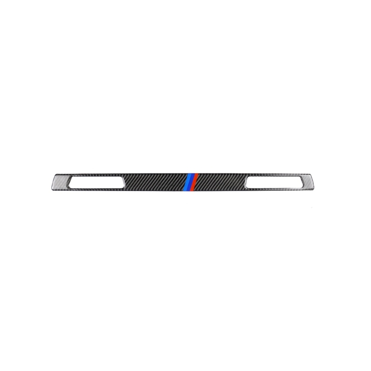 Three Color Carbon Fiber Car Right Driving Middle Control Decorative Sticker for BMW E90 / E92 / E93 2005-2012