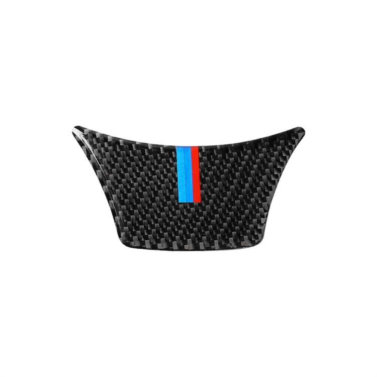 A Edition Three Color Carbon Fiber Car Small Steering Wheel Decorative Sticker for BMW 5 Series F10 F18 2011-2017