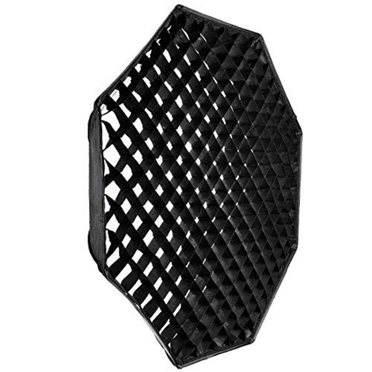 TRIOPO S120 Diameter 120cm Honeycomb Grid Octagon Softbox Reflector Diffuser for Studio Speedlite Flash Softbox