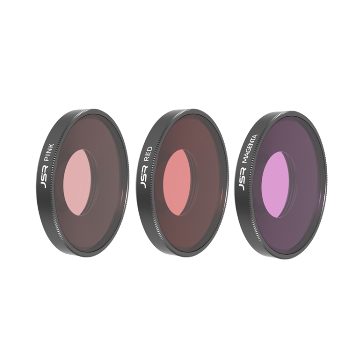 JSR Diving Red / Pink / Purple Color Lens Filter For DJI Osmo Action 3
