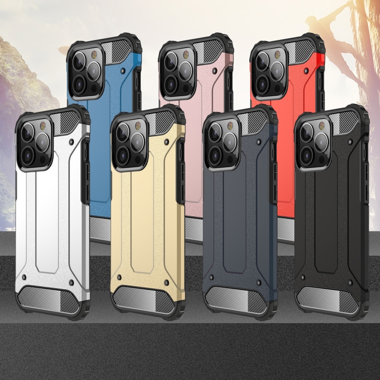 For iPhone 13 Pro Magic Armor TPU + PC Combination Case (Black)