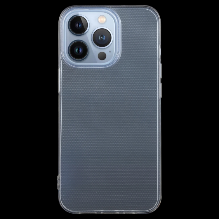 For iPhone 13 Pro Max 0.75mm Ultra-thin Transparent TPU Soft Protective Case