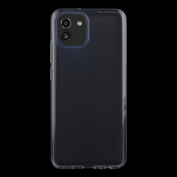 For Samsung Galaxy A03 0.75mm Ultra-thin Transparent TPU Soft Phone Case