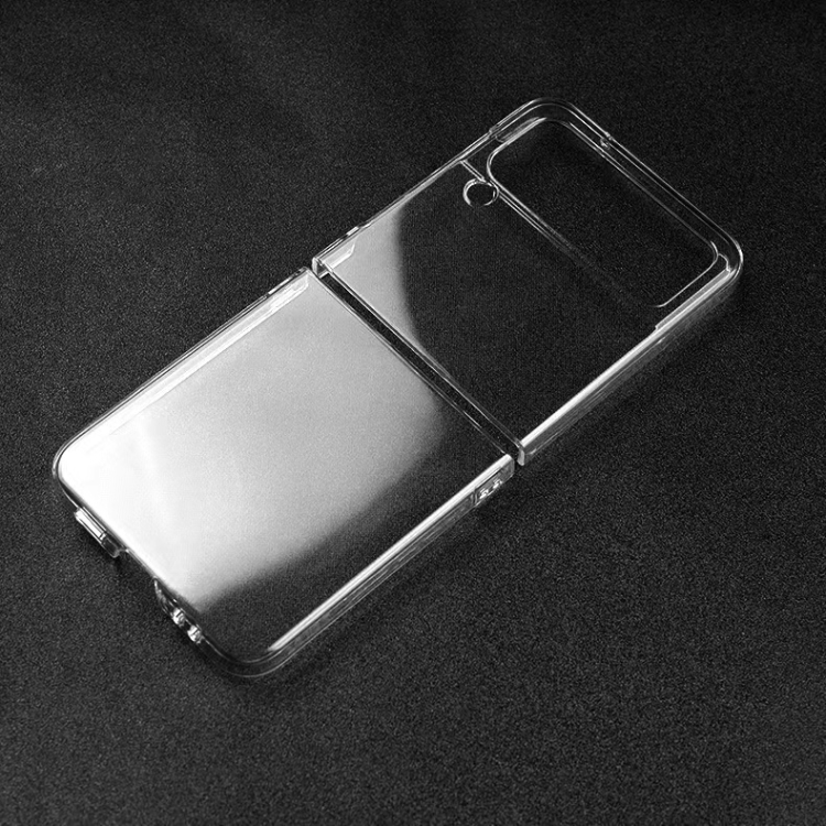 For Samsung Galaxy Z Flip4 Transparent PC Phone Case