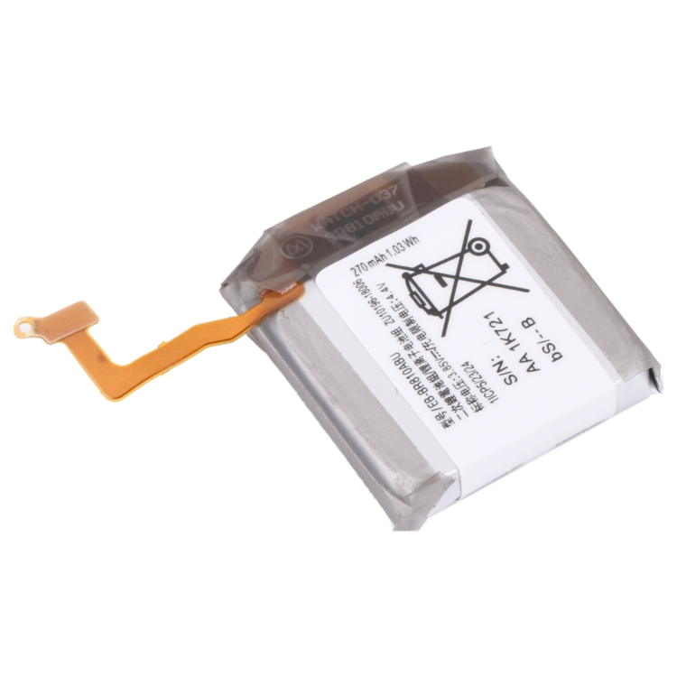 270mAh EB-BR810ABU Li-Polymer Battery Replacement For Samsung Galaxy Watch SM-R810 42mm