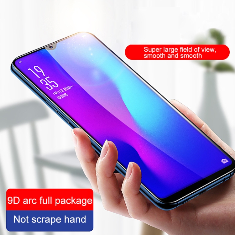 For Galaxy Note 10 Lite 9D Full Glue Full Screen Tempered Glass Film