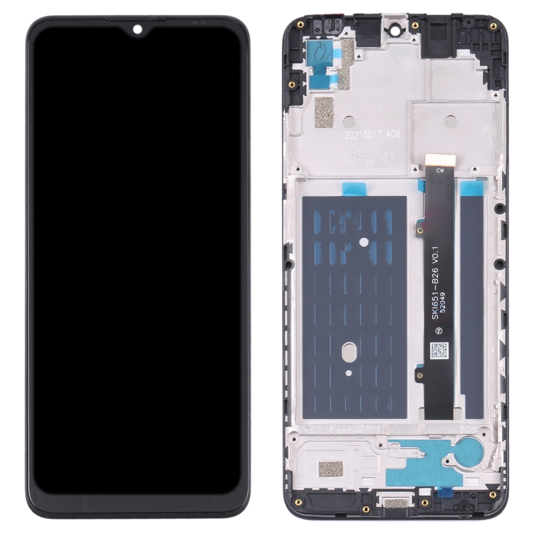 OEM LCD Screen For ZTE Blade A51 Digitizer Full Assembly with Frame
