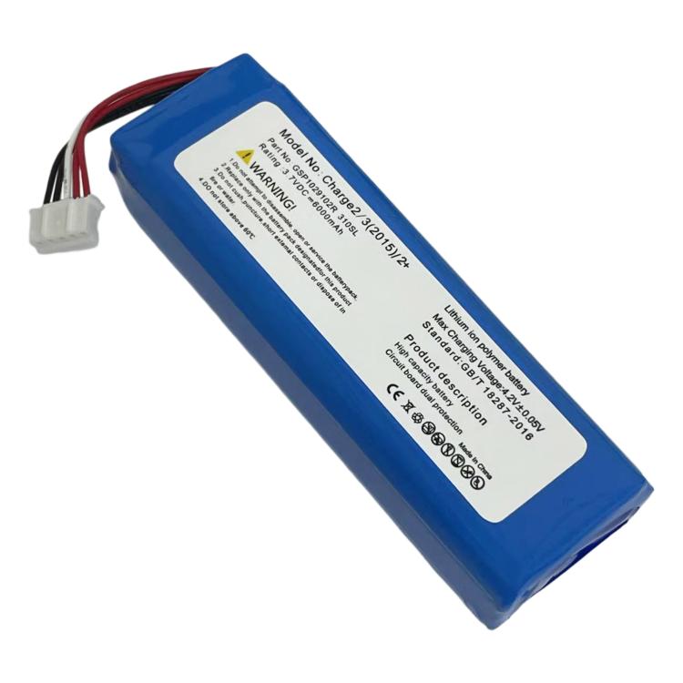 For JBL Charger 2+/Charge 2 Plus/Charge 3 2015 GSP1029102R 310SL P763098 6000mAh Battery Replacement