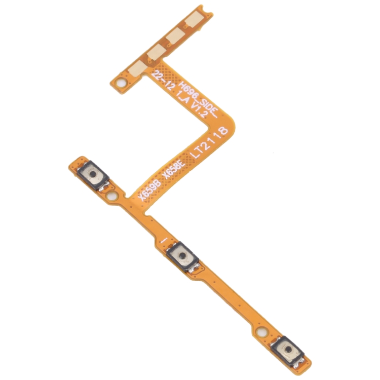 For Tecno Spark 7T KF6p OEM Power Button & Volume Button Flex Cable