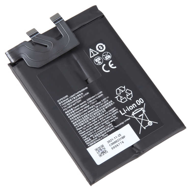 For ZTE Nubia RedMagic 7 / 6 Pro / 6s Pro 2250mAh Battery Replacement Li3945T44P8h556490
