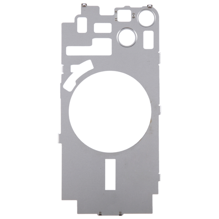 Black Cover Iron Sheet For iPhone 14