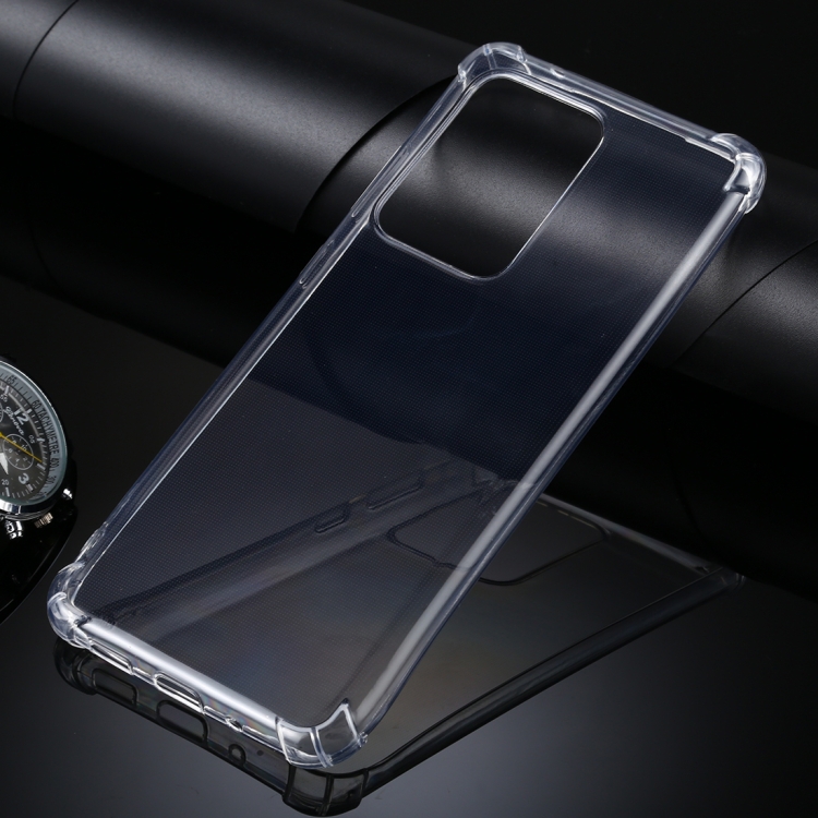 For Samsung Galaxy S20 Ultra Four-Corner Anti-Drop Ultra-Thin TPU Case(Transparent)
