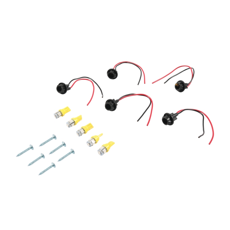 5pcs / Set Car LED Roof Marker Light for Ford(Yellow)