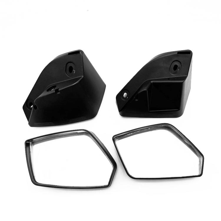 For Sea-Doo Spark 2-Up 900 2pcs/Set Motorboat Jet Ski Rearview Mirror(Black)