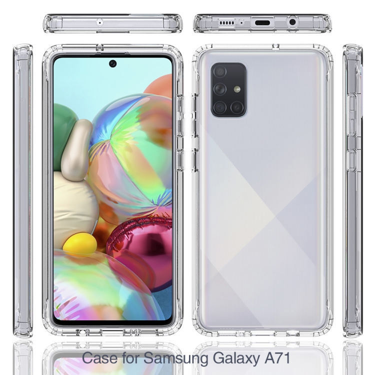 For Samsung Galaxy A71 Shockproof Highly Transparent PC+TPU Protective Case