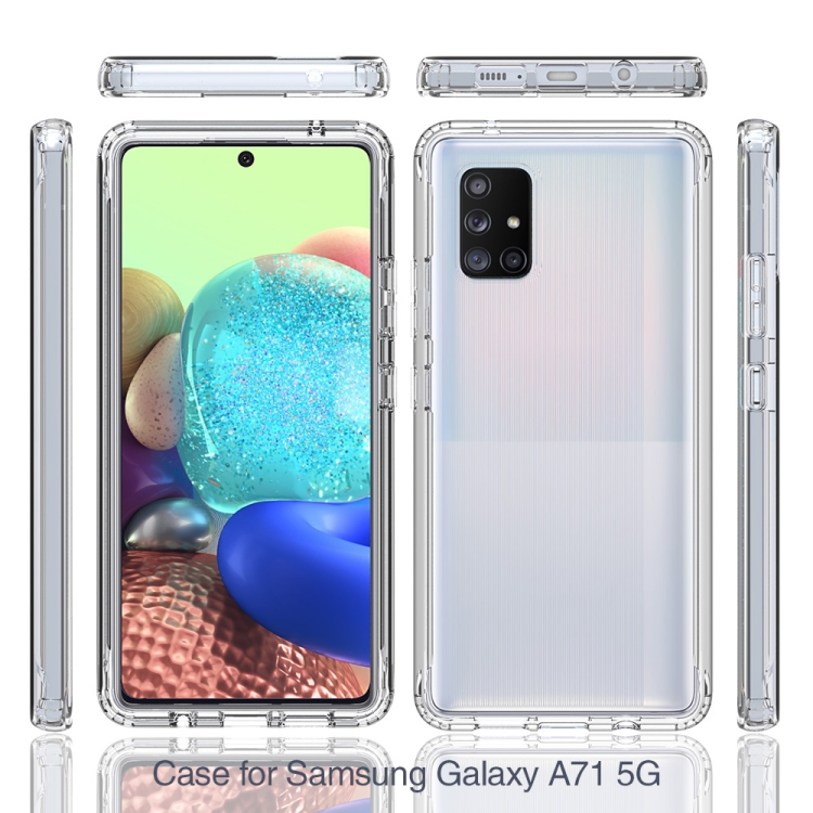 For Samsung Galaxy A71 5G Shockproof Highly Transparent PC+TPU Protective Case