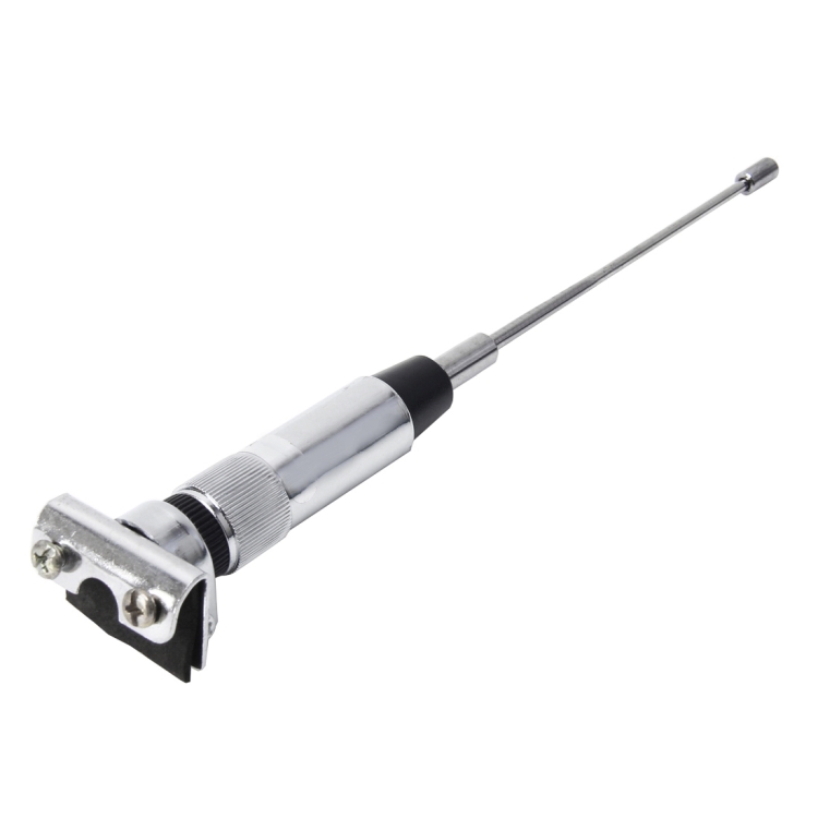 PS-24 Universal Car Mini Decoration Extensile Aerial Clip Side Car Modified To Remove Static Electricity Aerial, Length: 23cm(Silver)