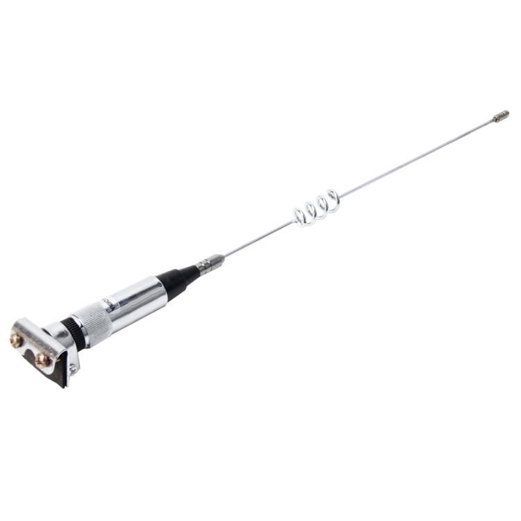 Universal Car Decoration Extensile Aerial Clip Side Car Modified To Remove Static Electricity Aerial, Length: 41cm(Silver)