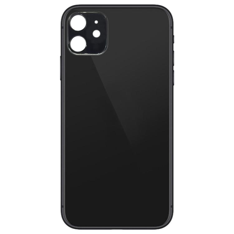 Glass Battery Back Cover for iPhone 11(Black)