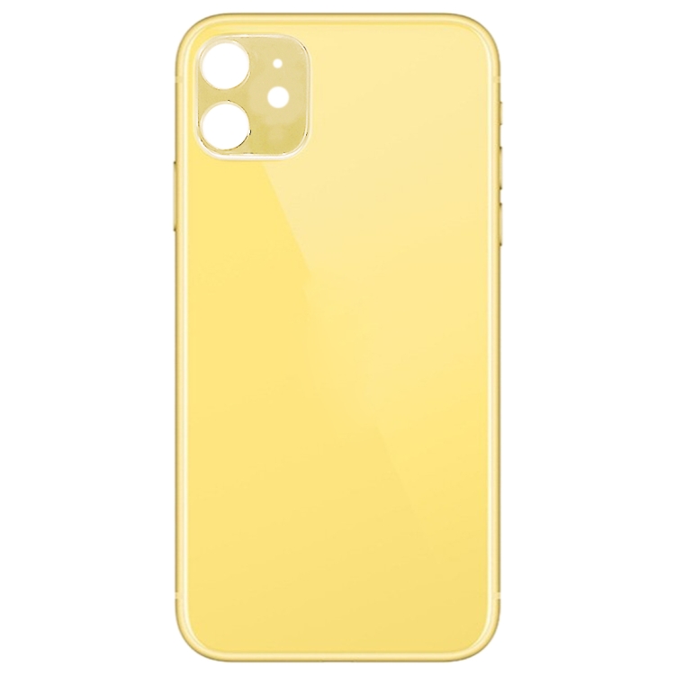 Glass Battery Back Cover for iPhone 11(Yellow)