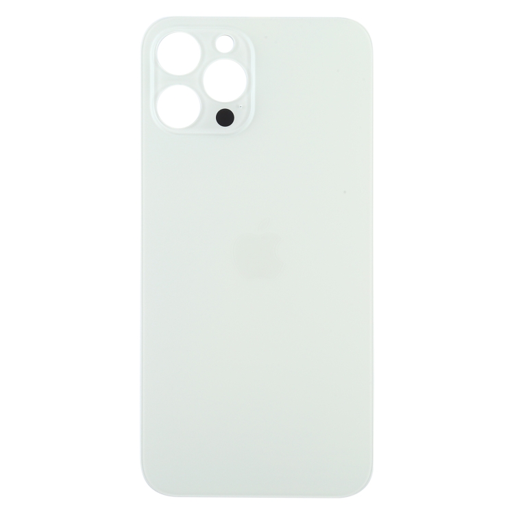 Easy Replacement Big Camera Hole Battery Back Cover for iPhone 12 Pro Max(White)