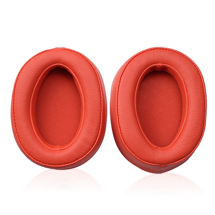2pcs Sponge Headphone Protective Case for Sony MDR-100ABN / WH-H900N(Red)