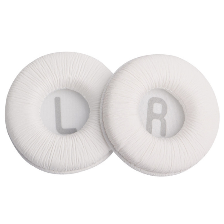 2 PCS For JBL Tune 600BTNC / T500BT / T450BT Earphone Cushion Cover Earmuffs Replacement Earpads with Mesh(White)