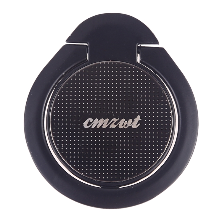 CPS-019 Universal Super-thin Phone Stand Ring Holder with Magnetic Function (Black)