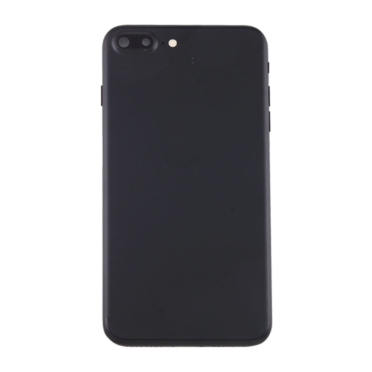 for iPhone 7 Plus Battery Back Cover Assembly with Card Tray(Black)