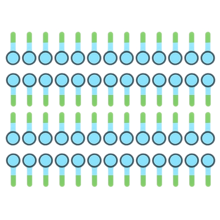 100 PCS Front Camera (Small) Sponge Foam Slice Pads for iPhone X