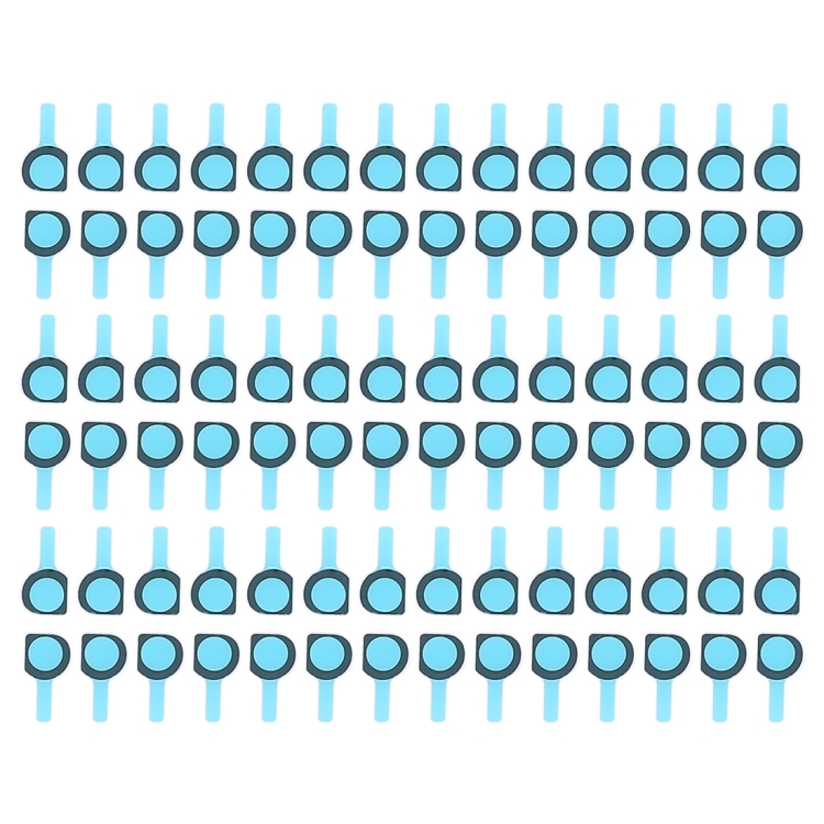 100 PCS Front Camera (Large) Sponge Foam Slice Pads for iPhone X