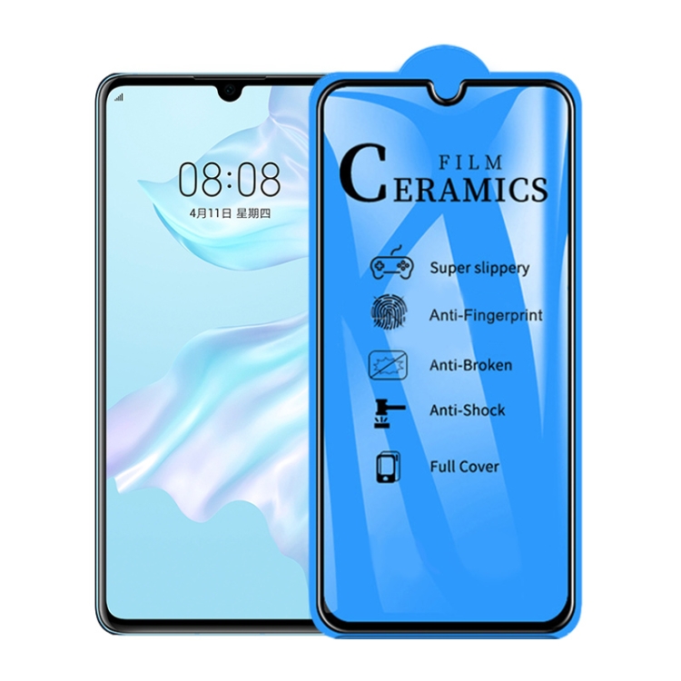 2.5D Full Glue Full Cover Ceramics Film for Huawei P30 Lite