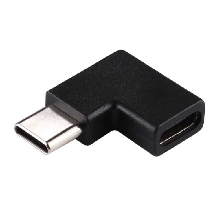 90 Degrees Right Angle USB-C / Type-C Female to Male Converter Adapter