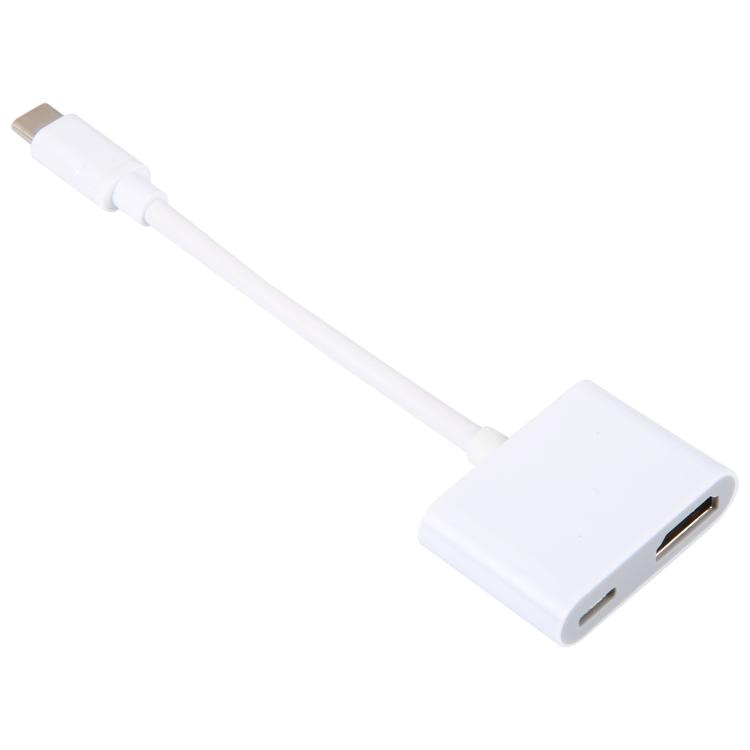 USB-C/Type-C to HDMI+USB-C/Type-C Digital AV Adapter