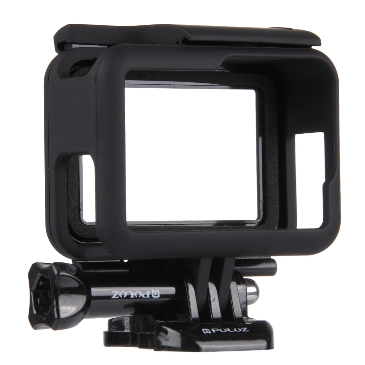 PULUZ ABS Plastic Housing Shell Frame Mount Protective Case Cage with Pedestal and Long Screw for GoPro HERO(2018) /7 Black /6 /5