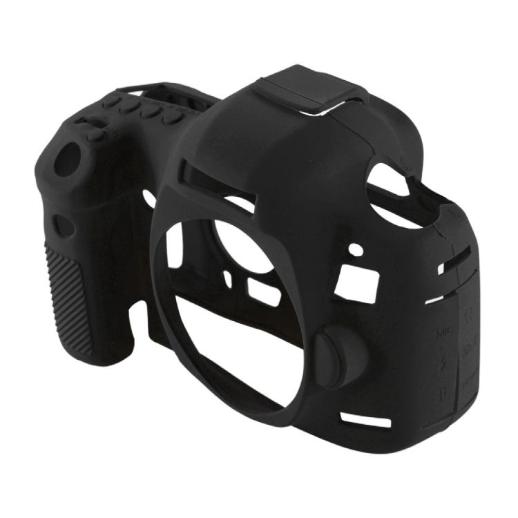 PULUZ Soft Silicone Protective Case for Canon EOS 5D Mark III / 5D3(Black)