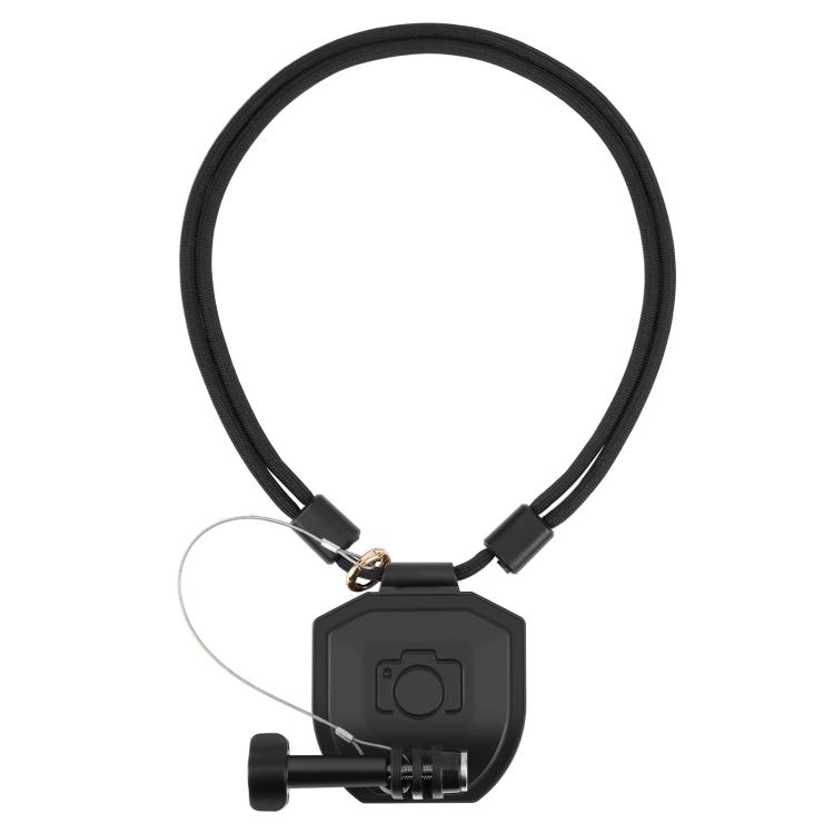 PULUZ Action Camera Magnetic Neck Mount Holder Vlog POV Neck Strap (Black)