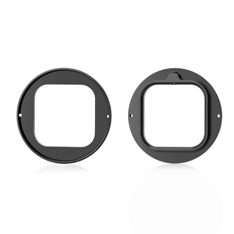 For Insta360 Ace Pro 2 PULUZ 52mm UV Lens Filter Adapter Ring with Lens Cover (Black)