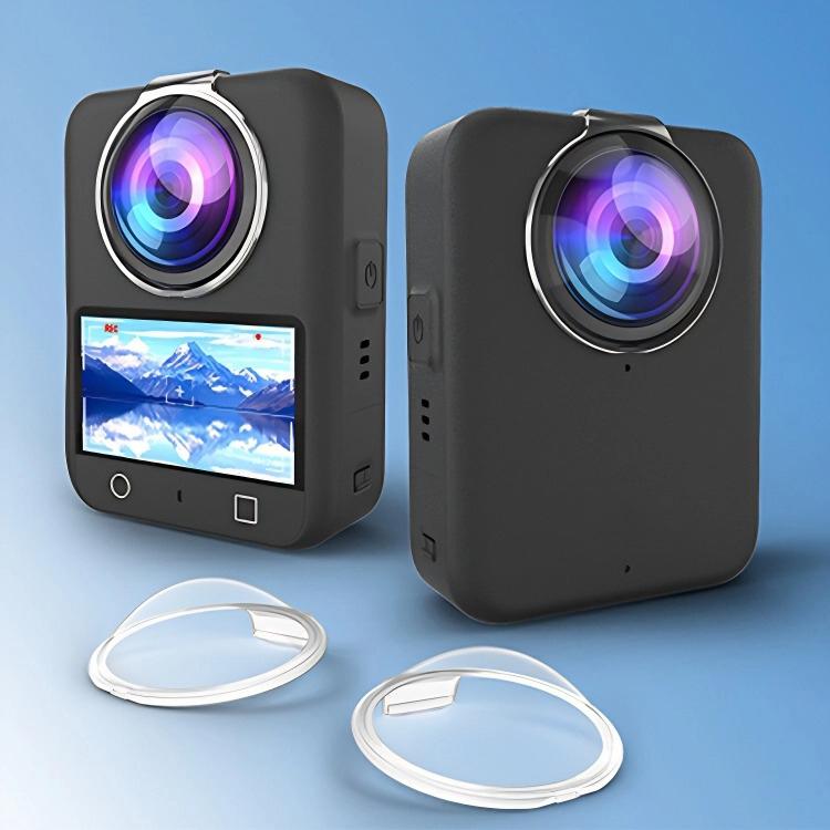 For DJI Osmo 360 PULUZ Lens Guard PC Protective Cover (Transparent)